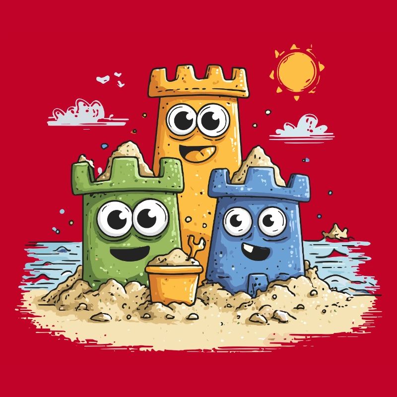Héros bac à sable sur la plage