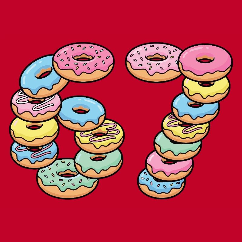 Pastel Donut Stack 67 Pattern