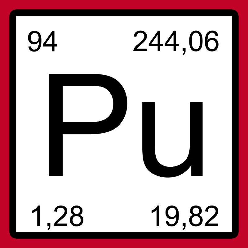 Conception de l’élément de plutonium Pu