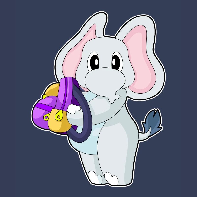 Elephant Student Backpack School