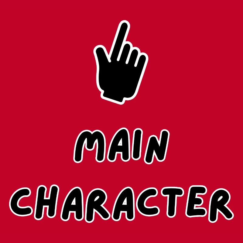 Main Character – Bold Typography Design