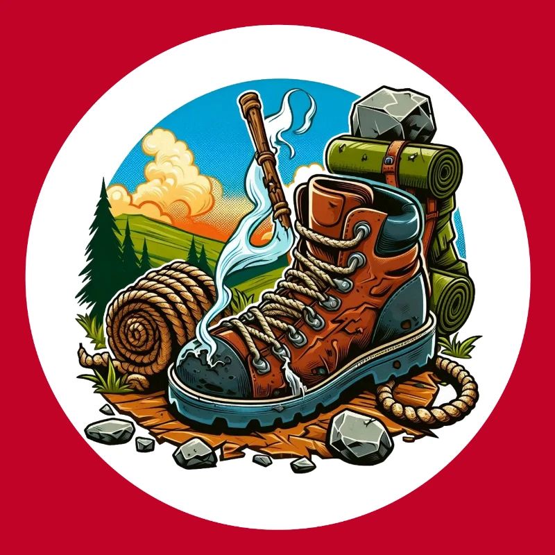 Qualmender Wanderschuh