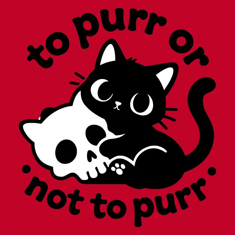 Ronronner ou ne pas ronronner | Diction du chat noir