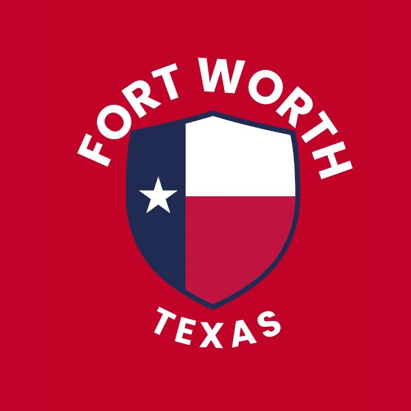 Fort Worth Texas Shield Pride
