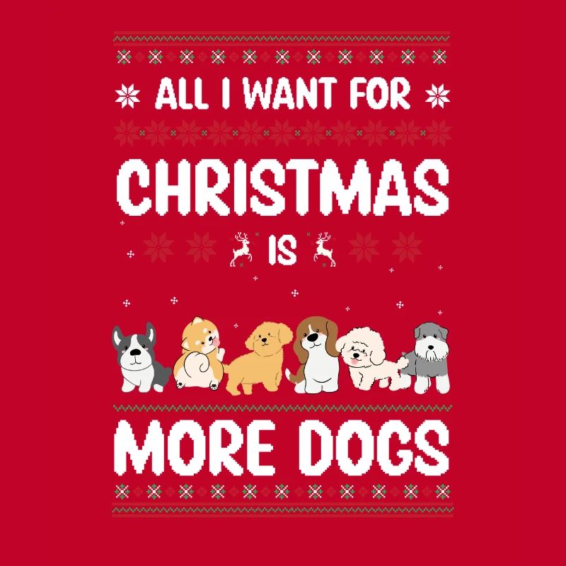 Cadeau de pull de Noël moche pour chiens de Noël