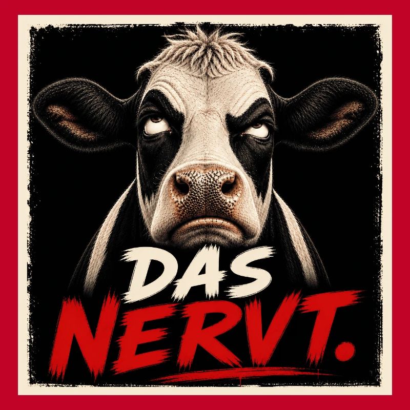 C’est agaçant - T-shirt vache – Déclaration ou cadeau
