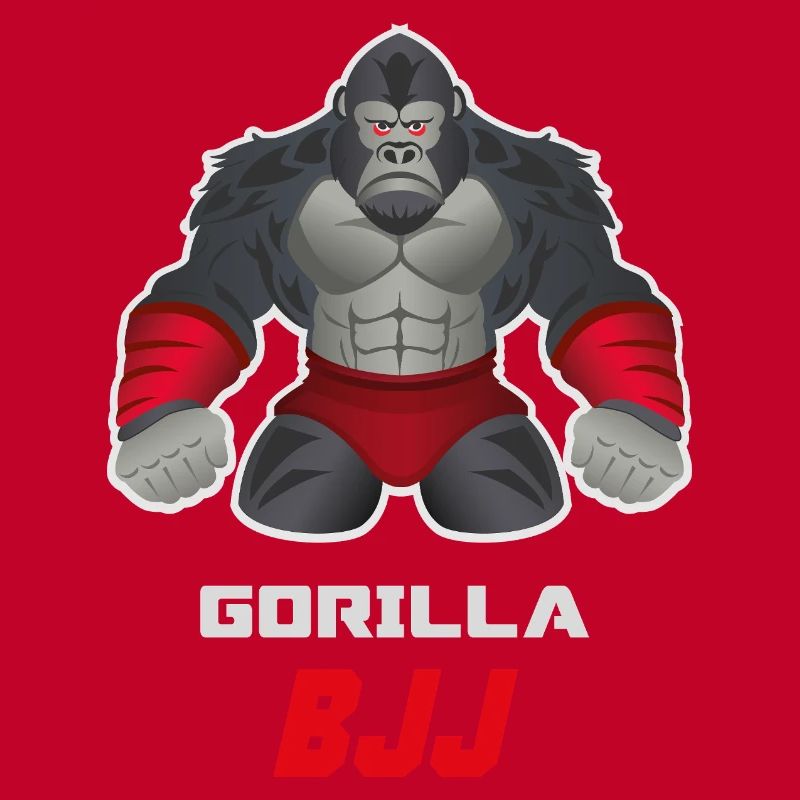 Conception de bêtes grappinantes de BJJ gorille