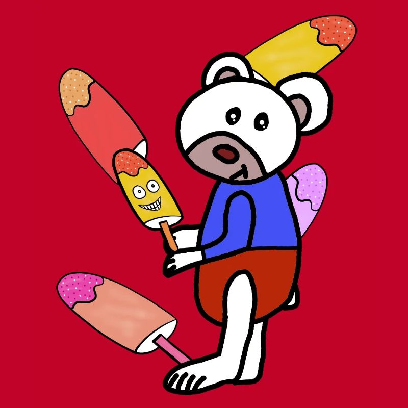 Eisbär Eisbären Eiskrem Eis Kinder Bär 