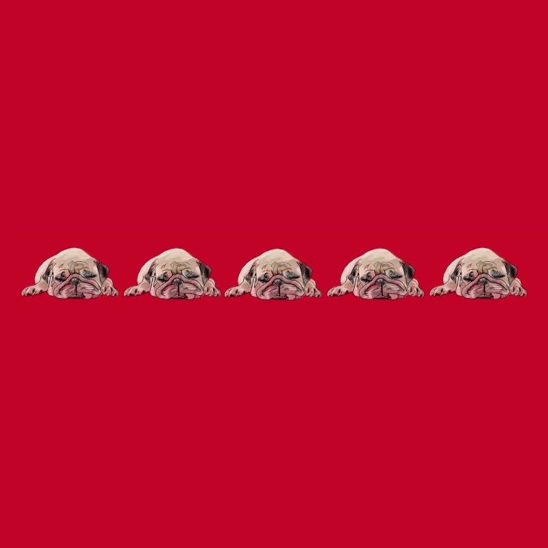 5 Möpse