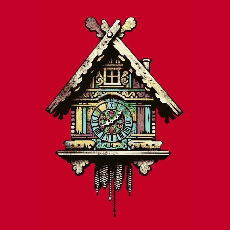 Cuckoo Clock |Typical German Traditional German