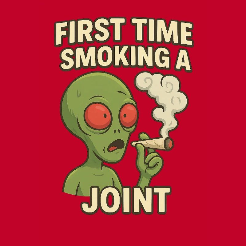 Alien First Joint Smoking