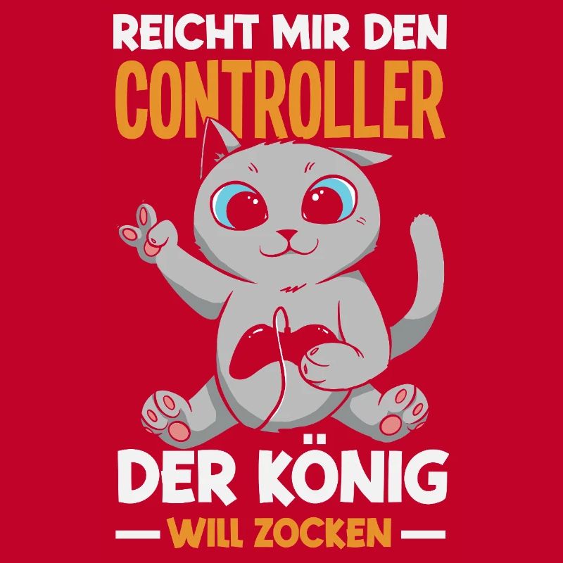 Reicht mir den Controller – König will zocken