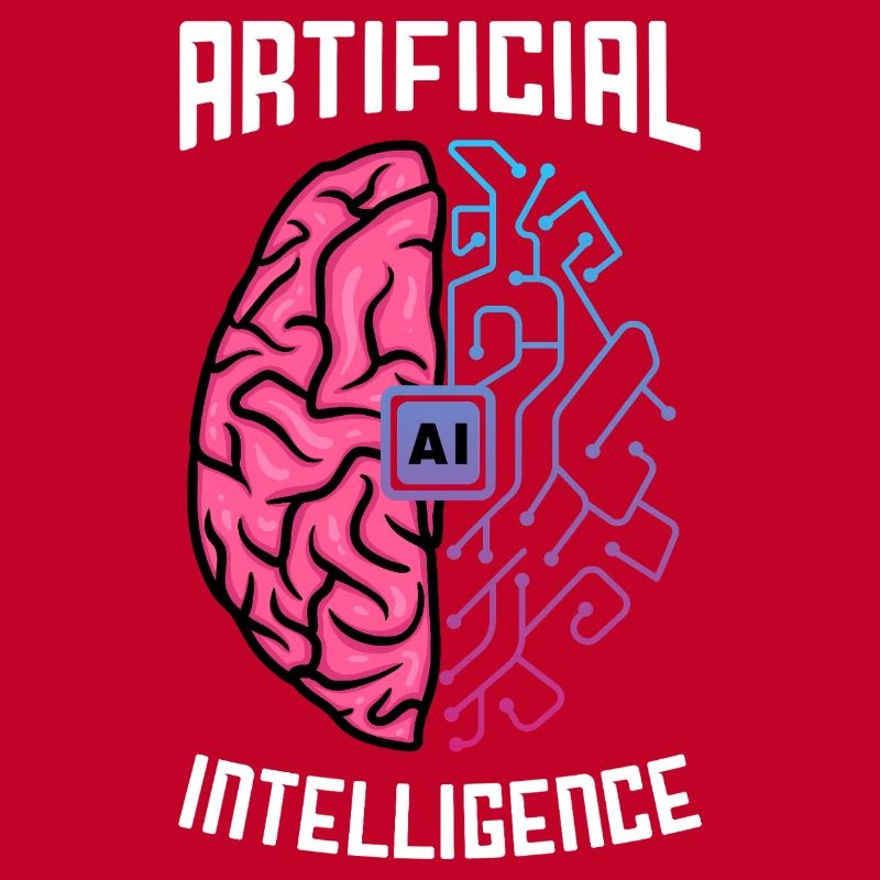Artificial Intelligence Brain Tech Design