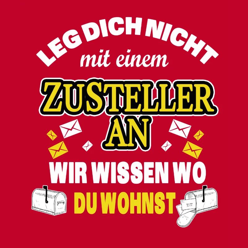 Zusteller Postbote Packetservice Geschenk