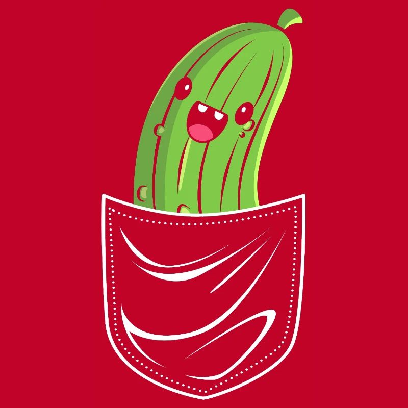 Cornichon concombre et concombre