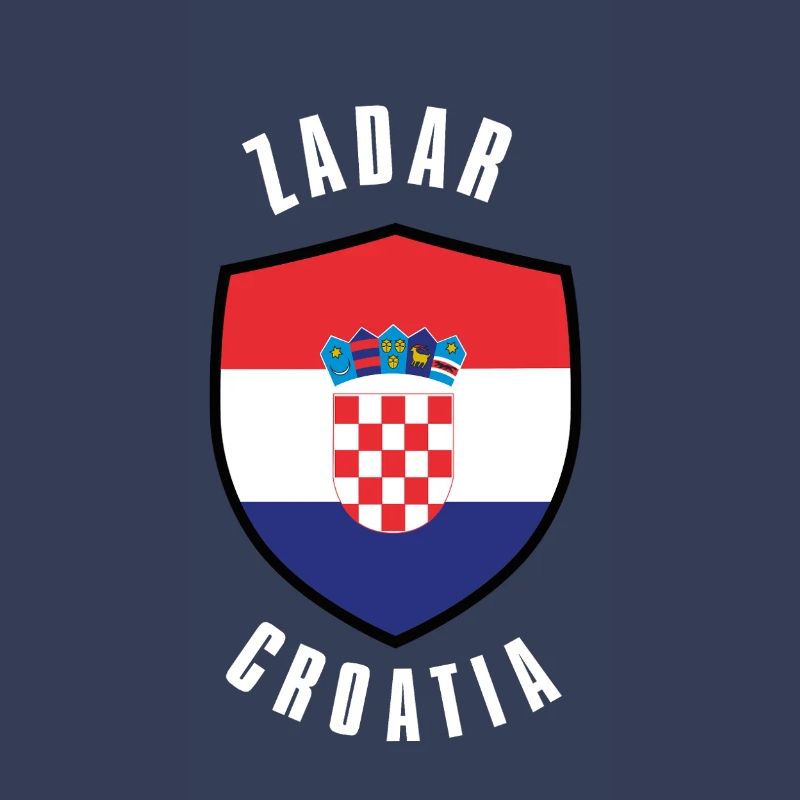 Conception du drapeau du bouclier croate