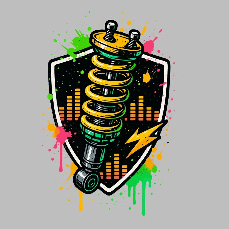 Coilover Kit Neon, Tuning Screwdriver Shirt