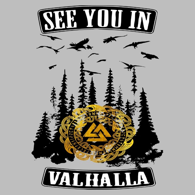Wikinger Runen Nordisch Walhalla