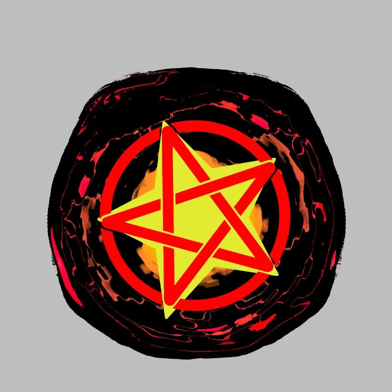 Satan Devil Pentagram Hell Death Ritual Occult