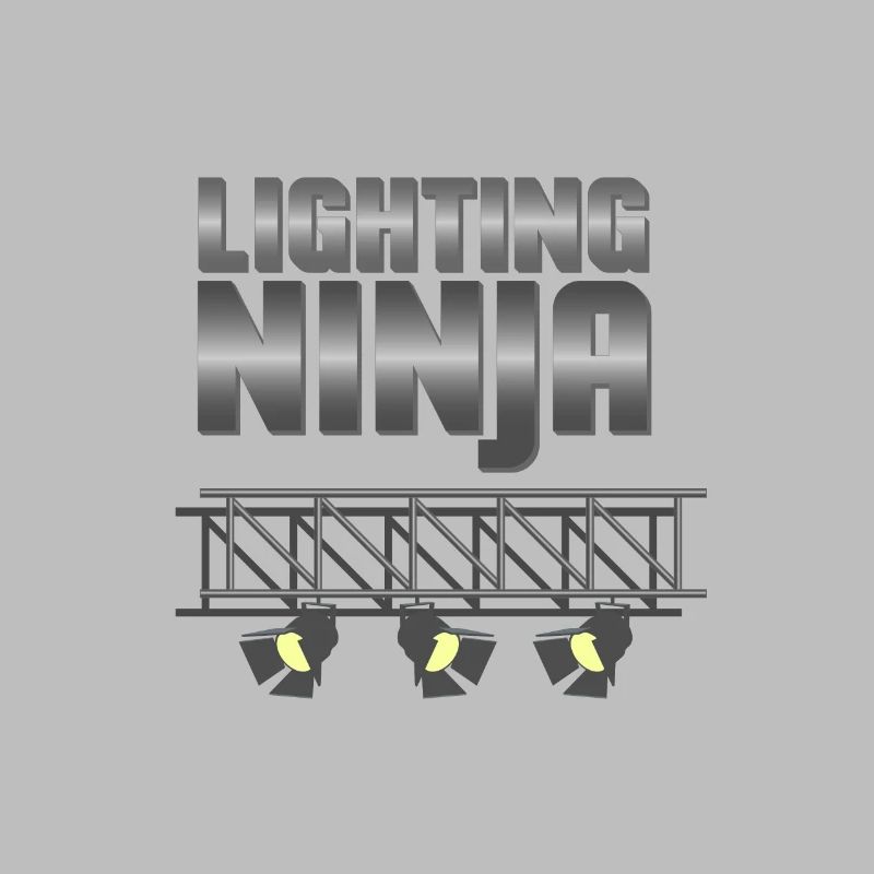 Licht Ninja Instandhaltung Techniker Geschenk