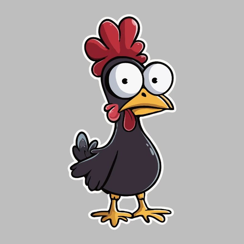 Easter Crazy Chicken Easter Egg Chickens