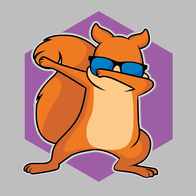 Dabbing Squirrel - Conception