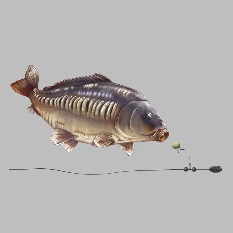 Conception du gréement de pêche Mirror Carp Chod