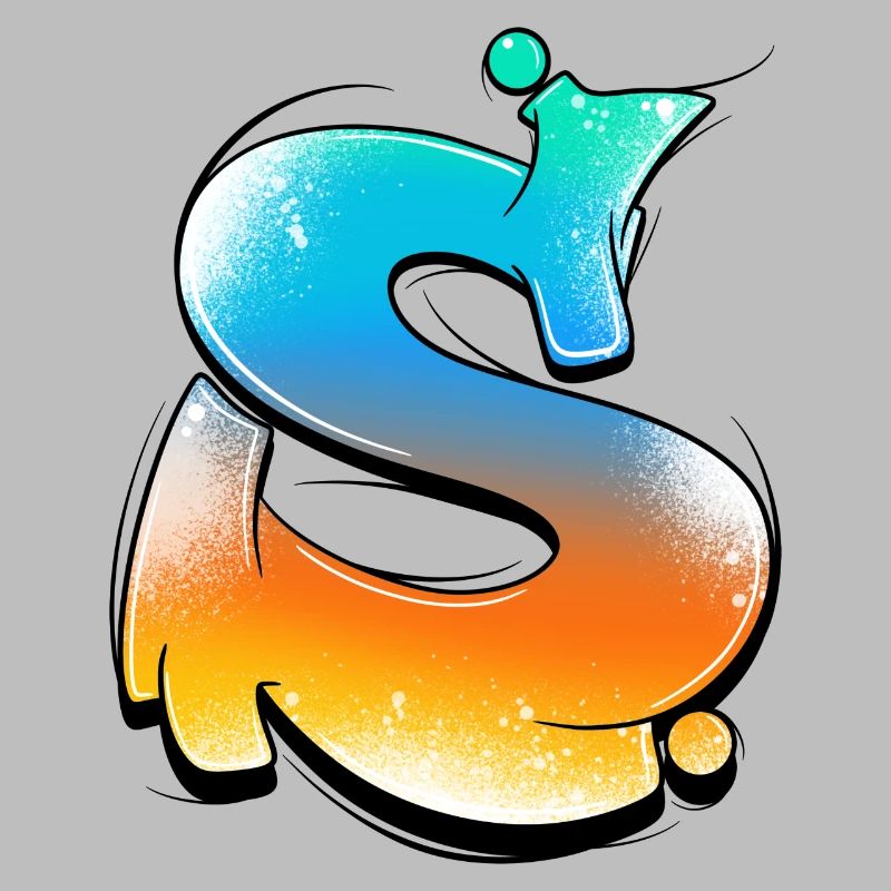 S-Gradient Neon Splashes