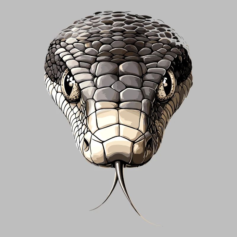 Serpent Python Cobra Mamba Serpent à sonnettes Serpent