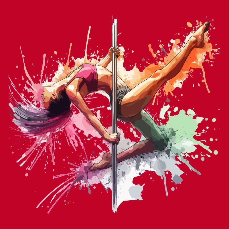 Pole Dance Couleurs Dynamiques Pole Dance Cadeau