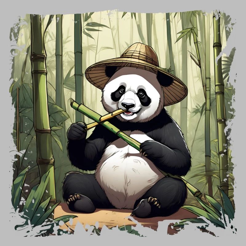 Panda isst!