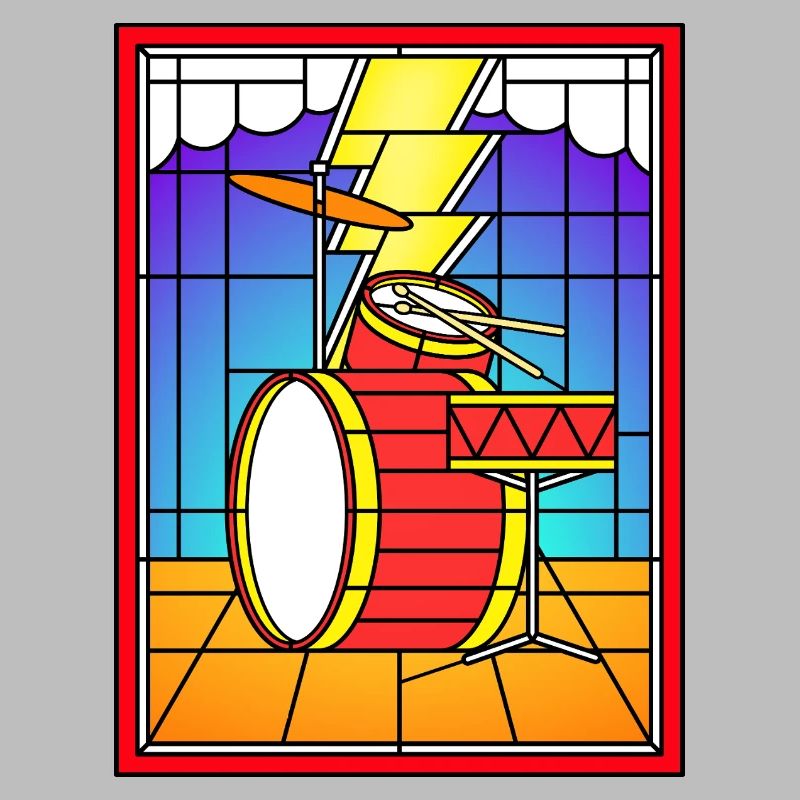 Vitrail Drum Set