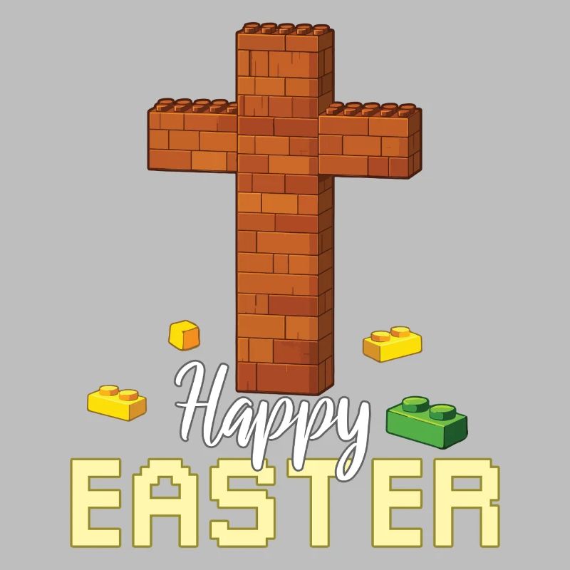 Master Builder Brick Builder Cross Happy Easter