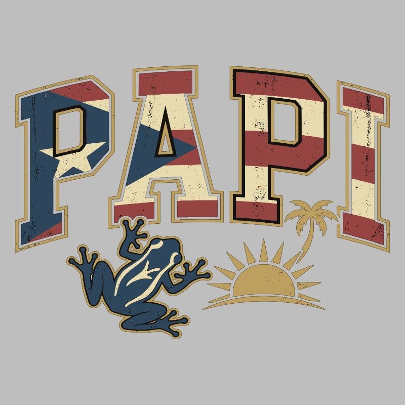 Papi Drapeau de Porto Rico