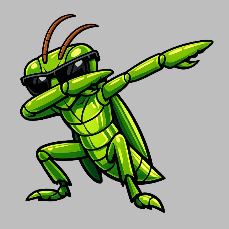 Dabbing Grasshopper