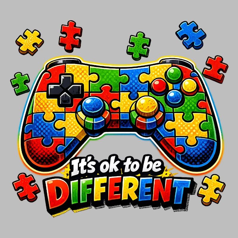Autism Gamer Video Game Controller