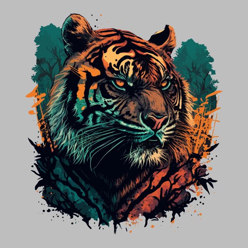 Sei ein Tiger