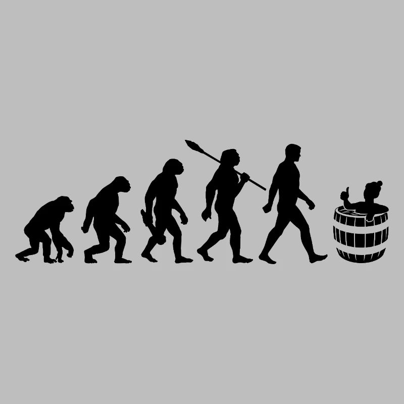 Évolution - Bain de glace - Bain d’hiver - Bain de glace