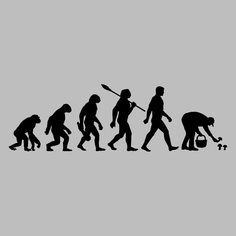 Evolution Mushroom Pickers, Mushroom Picking