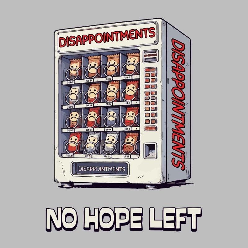 Plus d’espoir – Que des déceptions dans la machine