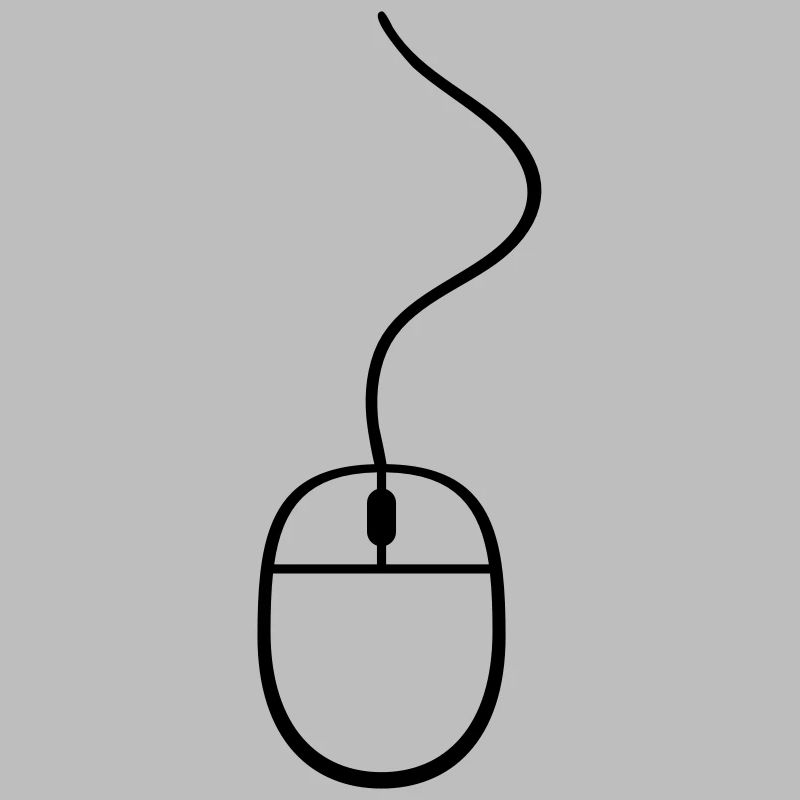 câble d'ordinateur souris clic de commande pc ordi