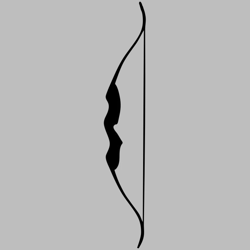 Recurve Bow (Bow and Arrow) Bogen 1C