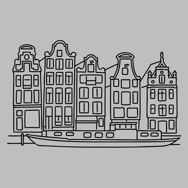 Amsterdam Grachtenhäuser