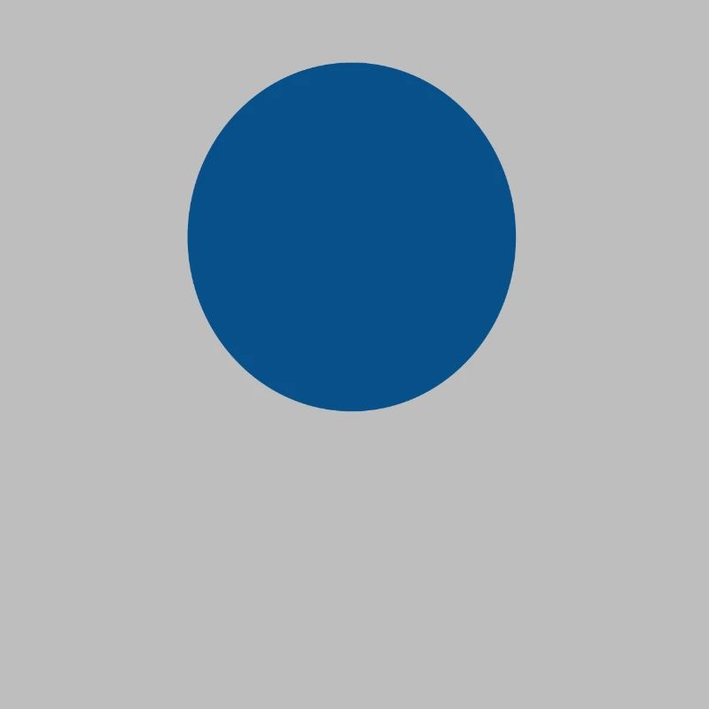 Circle in blue