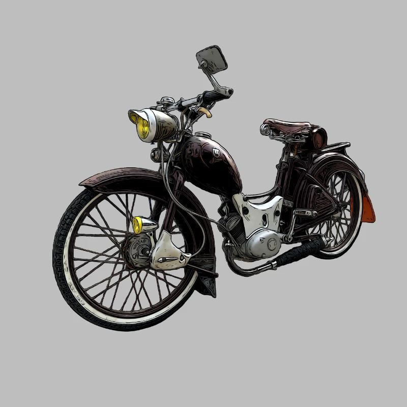 Simson Custom SR2 Conversion Rat Rod