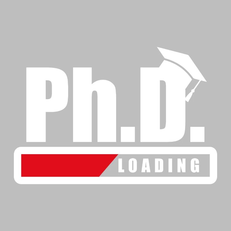 Student Ph.D. Loading Doktorand Lustiges Geschenk