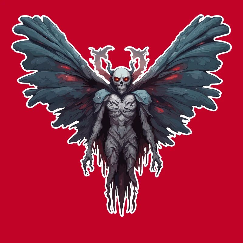 Mothman / Moth / Insect / Mythical Creature / Flutter
