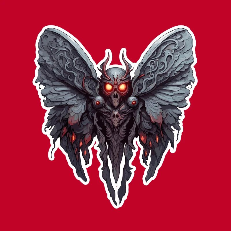 Mothman / Moth / Insect / Mythical Creature / Flutter