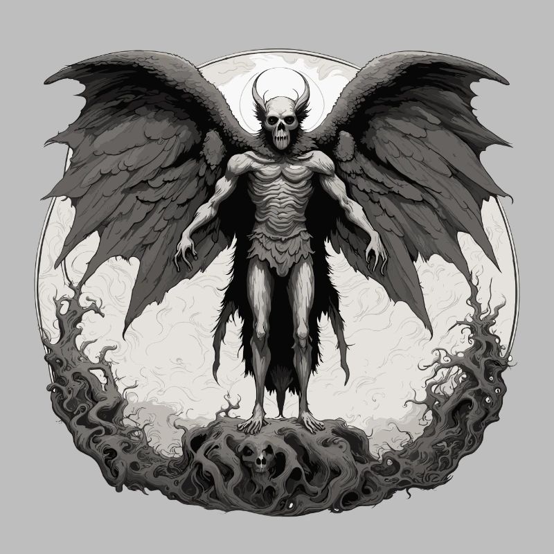 Mothman / Moth / Insect / Mythical Creature / Flutter