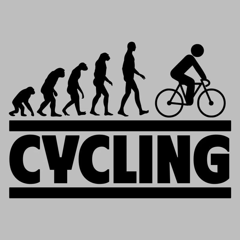 Evolution du cyclisme Cadeau pour fan de cyclisme